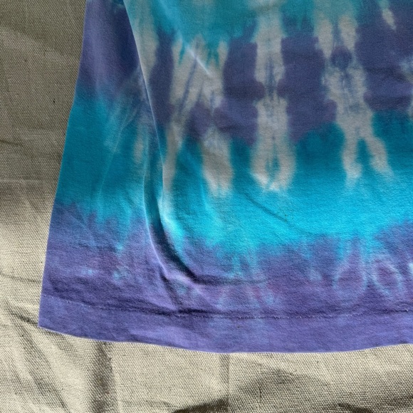 Vintage Ben & Jerry's Wavy Gravy Tie Dye T Shirt Size XL - Picture 4 of 5